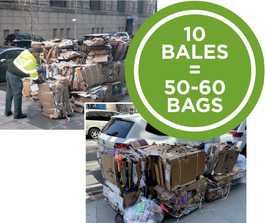 Bramidan B4 Baler - 10 Bales Equals 50-60 Bags of Waste